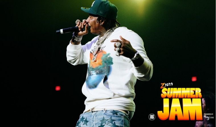 Moneybagg Yo at Z107.9 Summer Jam in Cleveland, Ohio