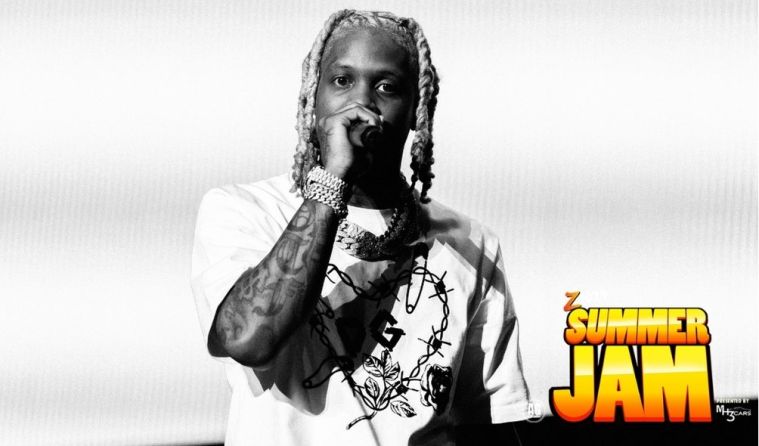 Lil Durk at Z107.9 Summer Jam in Cleveland, Ohio