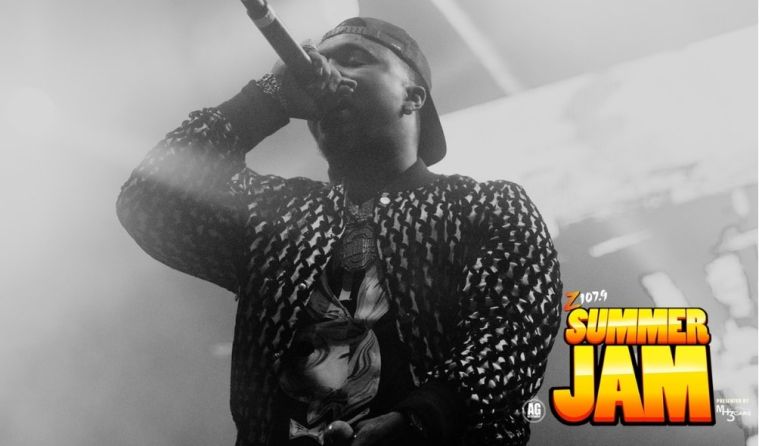 Doe Boy at Z107.9 Summer Jam in Cleveland, Ohio