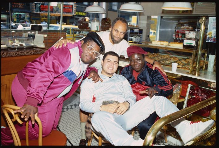 Michael Schultz with the Fat Boys