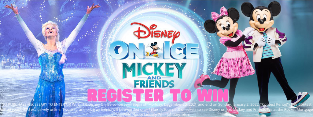 Disney On Ice Register to Win Cleveland