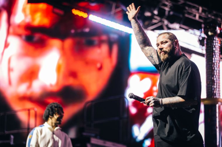 2022 Coachella Valley Music And Arts Festival - Post Malone