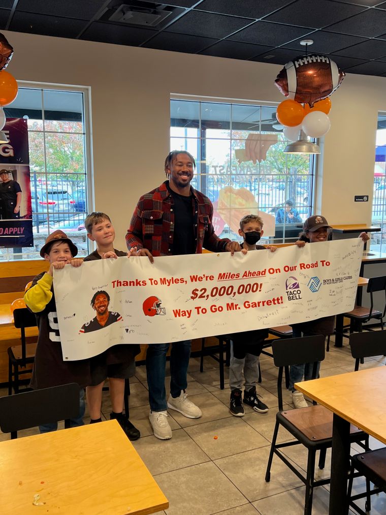 Myles Garrett is a Cleveland Hero