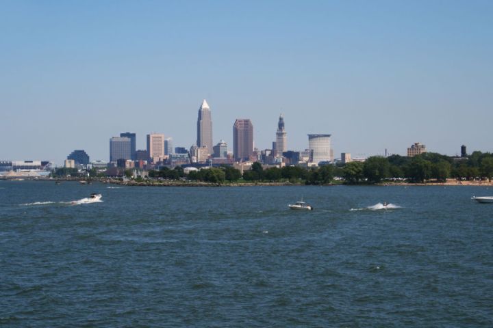 Skyline Of Cleveland, Ohio