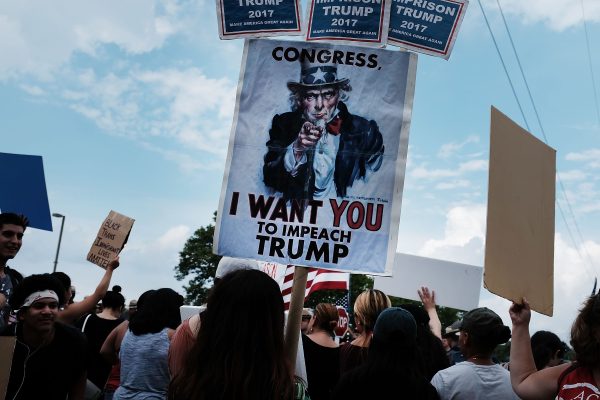 Donald Trump Addresses Members Of Law Enforcement On Long Island