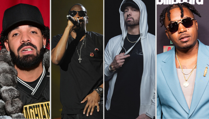 Drake Jay Z Eminem Nas