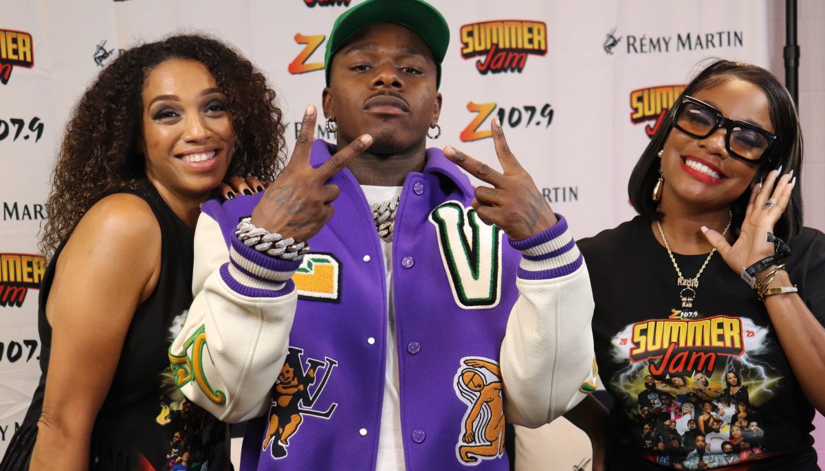 DaBaby In The Remy Martin Room At Z107.9 Summer Jam
