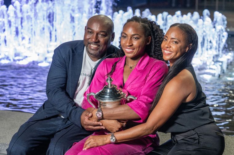 Coco Gauff winner of women's championship of US Open and...