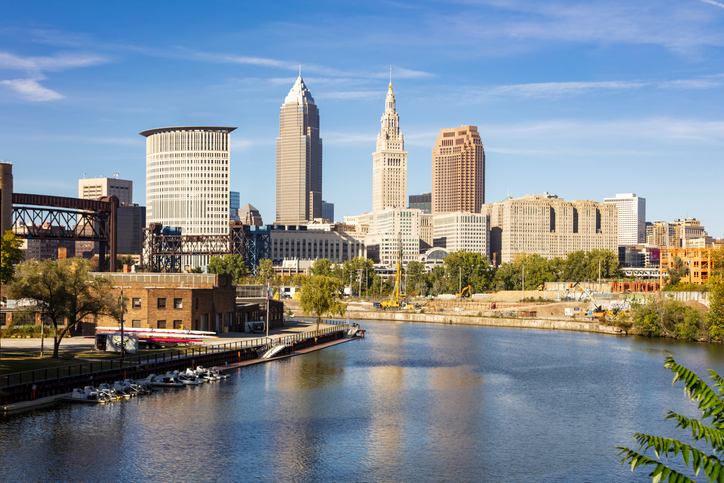 Cleveland on the Cuyahoga River