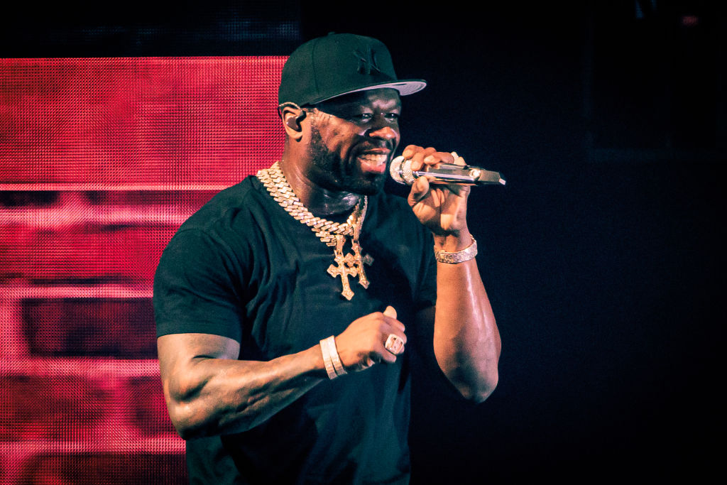 50 Cent Performs In Milan