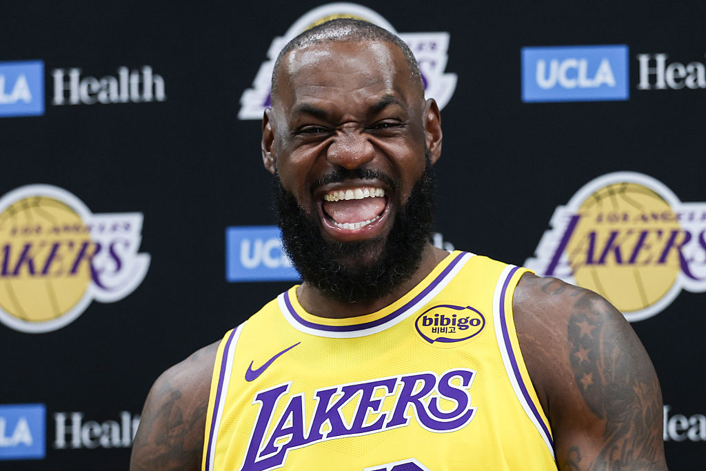 Lakers media day.