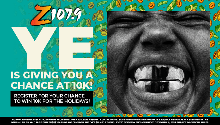 YE’S $10K FOR THE HOLIDAYS