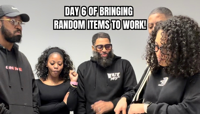 Random Items to Work Day 6 Cleveland