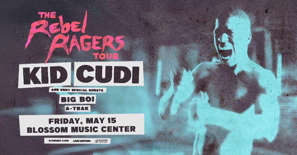 Kid Cudi Blossom Music Center 2026